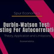Durbin Watson Test Testing For Autocorrelation