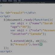 How To Merge JSON Objects Using JQuery JQuery Extend Method