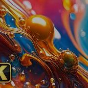 Mesmerizing Colorful Paint Flow Relaxing 4K Visuals With Calming Music For Stress Relief