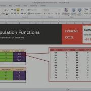 String Manipulation Functions Excel VBA Macros Tutorial