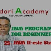 Java Programming For Beginners 25 Java If Else Statement