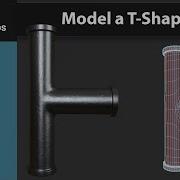 How To Model A T Shaped Pipe In 3ds Max Step By Step Tutorial