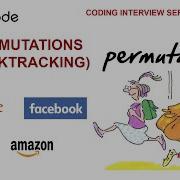 Amazon Google Interview Question Permutations Backtracking