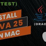 How To Install Java JDK 25 On Mac M1 M2 M3 MacOS Macbook 2025