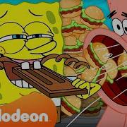 Губка Боб Губка Боб ПИРШЕСТВУЕТ 60 минут подряд SpongeBobOfficial Nickelodeon Cyrillic
