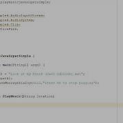How To Play Music Using Java Simple