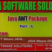Corejava Java AWT Package Part 5