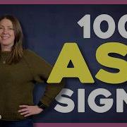100 Essential ASL Signs In 5 Minutes