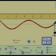 Wave On String PhET Simulations Transverse And Longitudinal Waves Wave Propagation Simulation USA