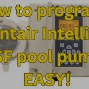 How To Program Pentair Intelliflo VSF Pool Pump Easy Step By Step Instructions