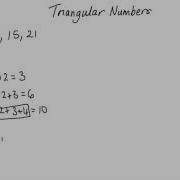 Triangular Numbers Intro To Computer Science