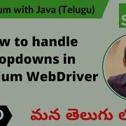P10 How To Handle Dropdowns In Selenium WebDriver Selenium Java