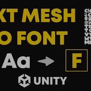 Create Text Mesh Pro Custom Font Asset In Unity Unity Tutorial