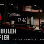 Python Scheduler Notifier Desktop Notification System Python Project