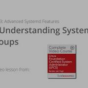 Understanding Systemd Cgroups LFCS Video Course Sander Van Vugt