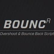 Бесплатный скрипт After Effects Overshoot Bounce Back