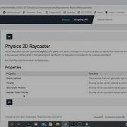 Unity S Event Components Event Triggers Physics 2D Raycaster And Physics Raycaster