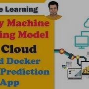 28 Deploy ML On Cloud Build Docker Image For Prediction App Deploy ML Model Flask Docker Azure