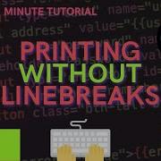 You Can Print Without Linebreaks With Just One Keyword Change In Python Print Statement Shorts
