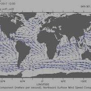 My NASA Data Global Wind Vectors 2017 2018