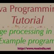 Image Processing In Java Example Program