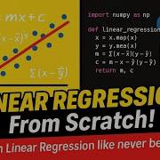 Linear Regression From Scratch In Python No Libraries Full Math Code Explanation