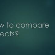 How To Compare Objects Objects Comparison In Java Passing Object As Arguments In Method