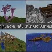 Minecraft How To Place All Structures