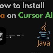 How To Install Java On Cursor AI Code Editor Step By Step