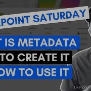 SharePoint Saturday Что такое метаданные и как их использовать
