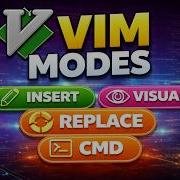 Vim Modes Tutorial For Beginners Insert Visual Replace Command Mode