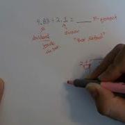 Dividing Decimals By Box Method Demo 1