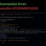 MongoDB Connection Error Error QuerySrv ECONNREFUSED Why MongoDB Not Connecting In Node Js
