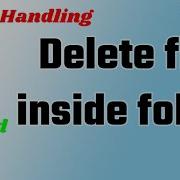 File Handling In Java Java Code To Delete File Inside A Folder From Location In Directory