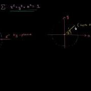 Surface Integral Example Part 1 Parameterizing The Unit Sphere Khan Academy