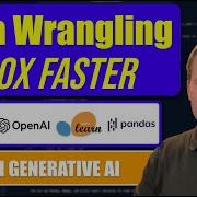 Data Wrangling 100X Faster In Python With AI