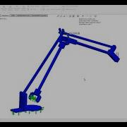 SolidWorks Tutorial Robotic Arm Stress Deformation Analysis Static Structural Simulation