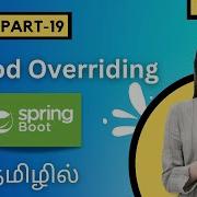 Method Overriding In Java Tamil Java Spring Boot Tutorial In Tamil Methodoverriding Java