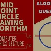 Mid Point Circle Drawing Algorithm Computer Graphics