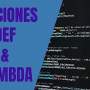 OOP 11 Funciones En Python Def Y Lambda