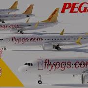 Overview Of Pegasus Airlines Aircraft Fleet September 2025