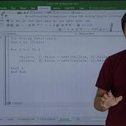 Excel VBA String Functions Left Right