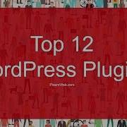 Top 12 WordPress Plugins