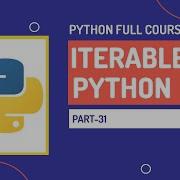Iterable In Python Python Full Course Part 31 Hindi