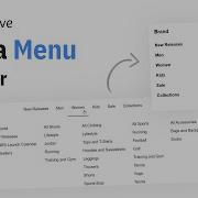 Mega Menu Navbar Design HTML CSS Javascript