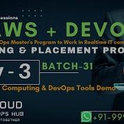 Multi Cloud With AWS DevOps Day3 Live Session Zoom 8 AM IST 24July Batch 31