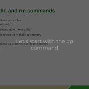 Linux Fundamentals 2 1 Cp Mv Mkdir And Rm Commands