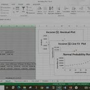 Simple Linear Regression Using Excel ToolPak
