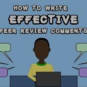 How To Write Effective Peer Review Comments