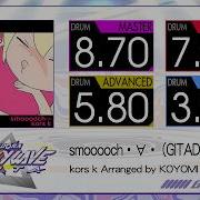 GITADORA Smooooch GITADORA Ver MASTER BASIC Drum